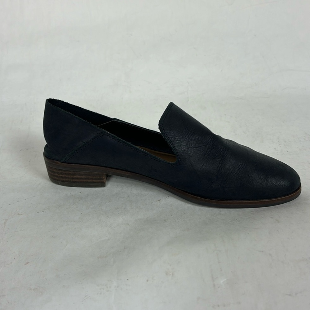 Lucky Brand Womens Cahill Flats Loafers Slip On Black Leather - Picture 13 of 15